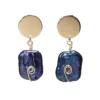 Aretes de perla de Abulón