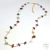 Collar con chip de Piedras Naturales