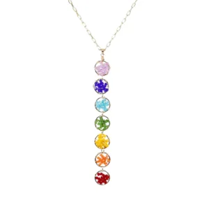 Collar 7 Chakras de cristales