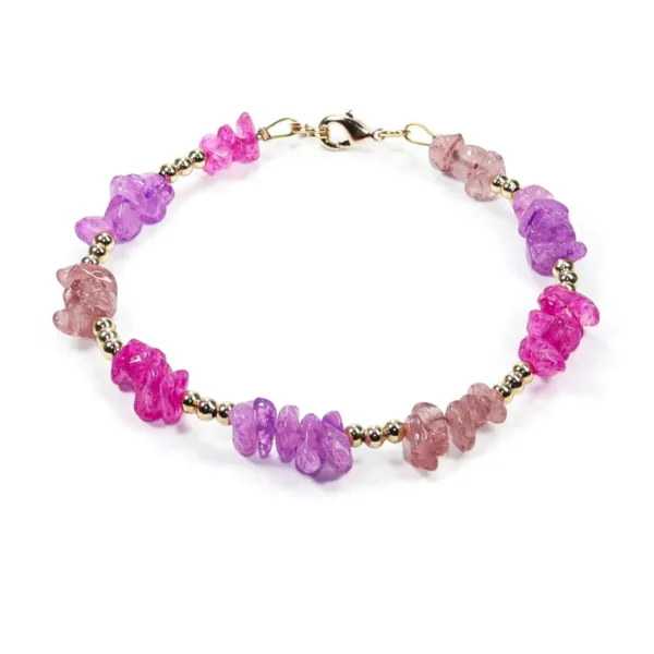 Pulsera con chip de jade