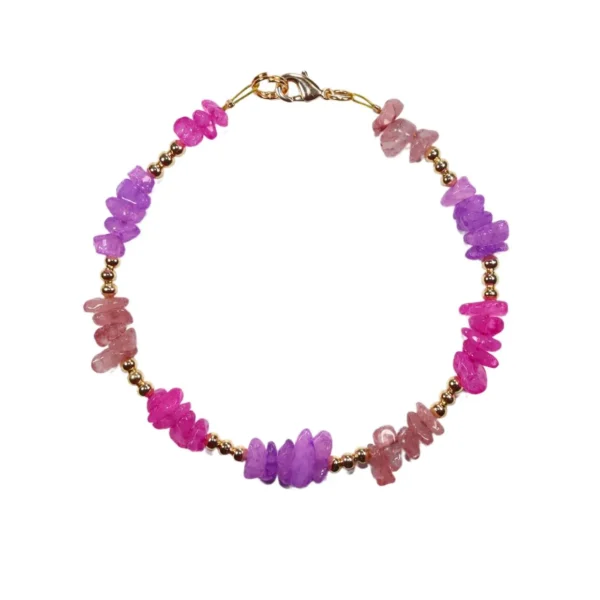 Pulsera con chip de jade