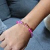 Pulsera con chip de jade